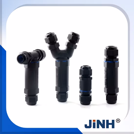 Vendas Diretas da Fábrica IP68 Cabo Subterrâneo Elétrico Conector Impermeável de 3 Pinos