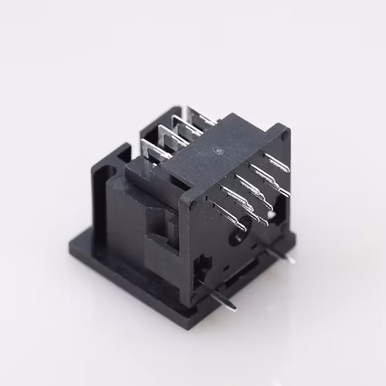 Conector de soquete fêmea Mini MIDI estéreo DIN de 8 pinos (DS